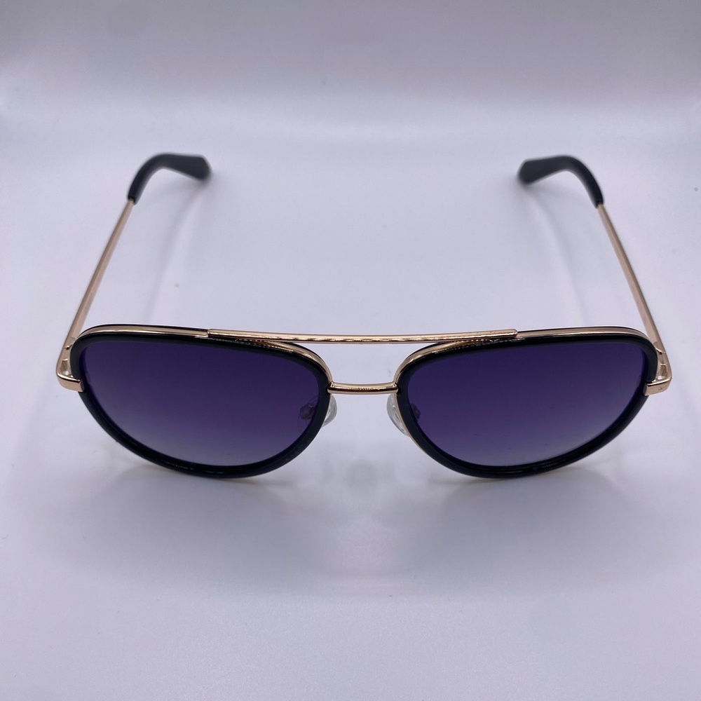 Quay Australia Purple Gradient Aviator Sunglasses